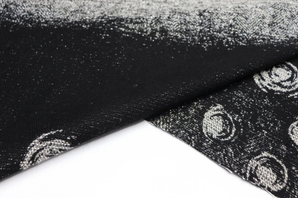 JACQUARD COTTON POLYESTER LUREX   MT-0310744