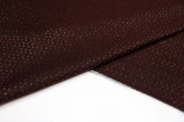 FANCY POLYESTER FABRIC WITH LUREX  MT-0710895