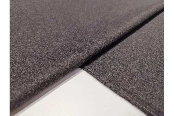 DARK GREY ELASTANE CASHMERE VIRGIN WOOL   BL-0012