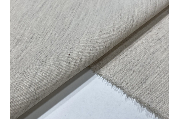 CASHMERE LINEN SILK FABRIC SLIGHTLY ROUGH FLUID AND WRINKLE-FREE   BL-0036