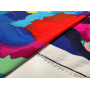 MULTICOLORED VISCOSE FABRIC   M-01668