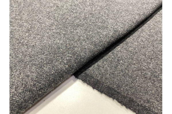 VERY SOFT BOILED WOOL ANTHRACITE GRAY   BL-0130