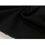 THICK BLACK BOILED WOOL  AR-053