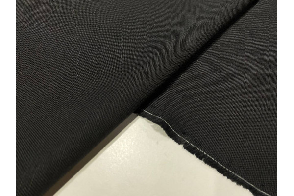 PLAIN BLACK LINEN   HS-03159