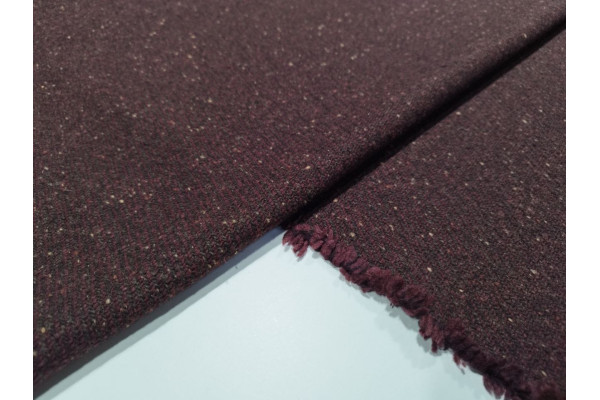 PLUM SPECKLED WOOL SHEET   BL-0017