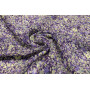 Liberty violet et vert d'eau - Voile de Viscose - M-01428