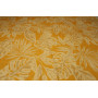 Exotic leaves on yellow background - Viscose - M-01450