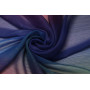 Purple gradient - Fripé Polyester voile - M-02128