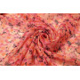 Rosée Florale - Voile de Polyester Fripé - M-02131